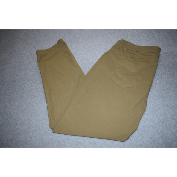VRST Golf Pants Mens Size 38 x 31 Performance Polyester Blend Tan - Picture 1 of 6